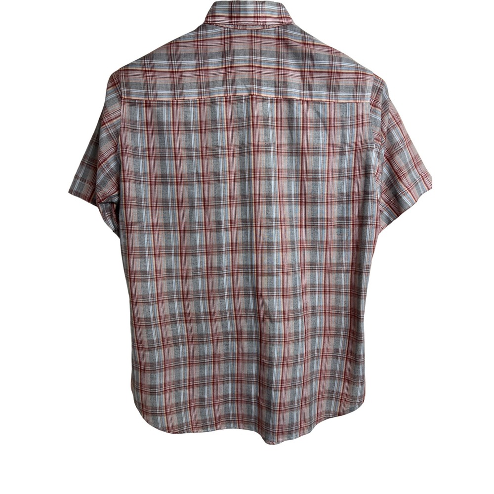Levi's Button Up Mens Large Multicolor Plaid Tapered Fit Vintage Shirt A28 - Picture 2 of 12